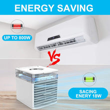 Load image into Gallery viewer, Mini Air Conditioner Air Cooler Fan 7 Colors Light USB Portable Air Conditioner Sterilization isinfection Air Cooling Fan