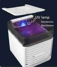 Load image into Gallery viewer, Mini Air Conditioner Air Cooler Fan 7 Colors Light USB Portable Air Conditioner Sterilization isinfection Air Cooling Fan