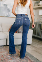 Load image into Gallery viewer, Gabriella Distressed Button Fly Flare