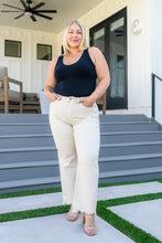 Load image into Gallery viewer, Alice High Rise Over Dyed 90's Straight Jeans in Light Khaki