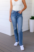 Load image into Gallery viewer, Beatrice High Rise Control Top Release Hem Slim Bootcut Jeans