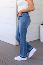 Load image into Gallery viewer, Beatrice High Rise Control Top Release Hem Slim Bootcut Jeans