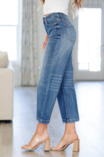 Load image into Gallery viewer, Betty High Rise Vintage Wash Wide Leg Crop Jeans
