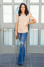 Load image into Gallery viewer, Gabriella Distressed Button Fly Flare