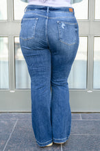 Load image into Gallery viewer, Gabriella Distressed Button Fly Flare
