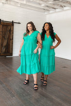 Load image into Gallery viewer, Tiers in Heaven Tiered Midi Dress