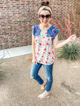 Load image into Gallery viewer, The Mitzy Floral Top