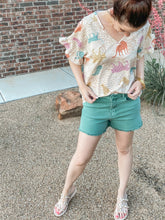 Load image into Gallery viewer, Kenley Mid Rise Cut Off Shorts