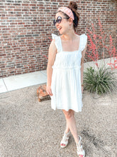 Load image into Gallery viewer, The Mila White Dress By Mode