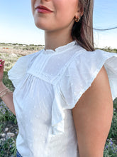 Load image into Gallery viewer, The Frankie Drape Sleeve Woven Top