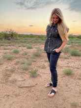 Load image into Gallery viewer, Cool and Carefree Denim Button Down