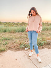 Load image into Gallery viewer, Throwback Heartthrob Hoodie in Beige