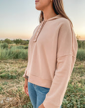 Load image into Gallery viewer, Throwback Heartthrob Hoodie in Beige