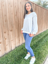 Load image into Gallery viewer, So Compelling Contrast Detail Pullover