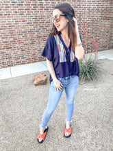 Load image into Gallery viewer, The Lily-Anne Lace Up Top