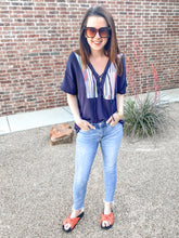 Load image into Gallery viewer, The Lily-Anne Lace Up Top