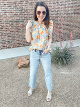 Load image into Gallery viewer, Buy Myself Flowers Top- Mint