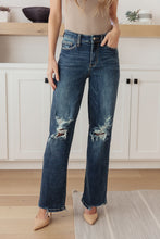 Load image into Gallery viewer, Rose High Rise 90's Straight Jeans in Dark Wash