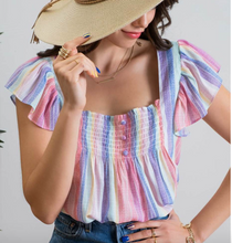 Load image into Gallery viewer, The Squared Off Neckline Blouse