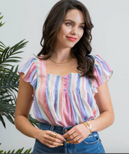 Load image into Gallery viewer, The Squared Off Neckline Blouse