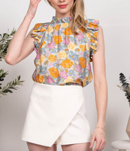 Load image into Gallery viewer, Buy Myself Flowers Top- Mint