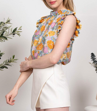 Load image into Gallery viewer, Buy Myself Flowers Top- Mint