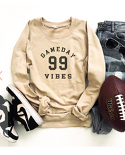 Load image into Gallery viewer, GAMEDAY VIBES FRENCH TERRY RAGLAN