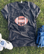 Load image into Gallery viewer, Proud Mama Football Tee