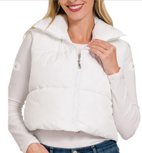 Load image into Gallery viewer, Puffed Up Puffer Vest