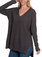 Load image into Gallery viewer, The Hazel V-Neck Sweater