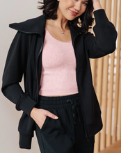 Load image into Gallery viewer, Handle That High Neck Zip Up Jacket