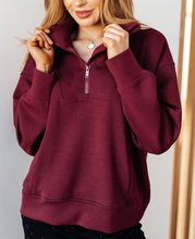 Load image into Gallery viewer, Handle That Half Zip Pullover