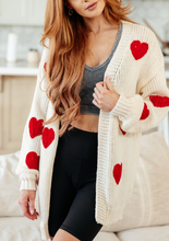 Load image into Gallery viewer, Heart Eyes Cardigan