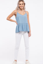 Load image into Gallery viewer, The Nicci Denim Tank