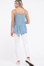 Load image into Gallery viewer, The Nicci Denim Tank