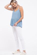 Load image into Gallery viewer, The Nicci Denim Tank