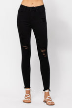 Load image into Gallery viewer, The Rylan Judy Blue Black Denim Pants