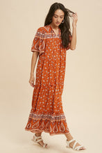 Load image into Gallery viewer, The Charlotte Dress- Rust