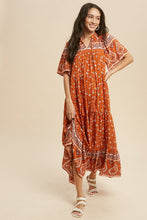 Load image into Gallery viewer, The Charlotte Dress- Rust