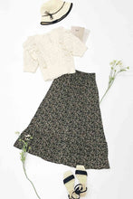 Load image into Gallery viewer, The Clarissa Skirt in Black