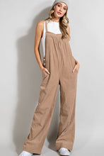 Load image into Gallery viewer, The Claire Corduroy Jumpsuit In Camel