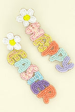 Load image into Gallery viewer, Happy Easter Beaded Earrings