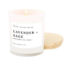 Load image into Gallery viewer, White Jar Soy Candles in Various Scents
