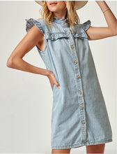 Load image into Gallery viewer, The Kendall Denim Dress