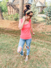 Load image into Gallery viewer, Squared Off Tank In Pink