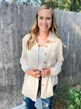 Load image into Gallery viewer, Made You Look Button Up Top