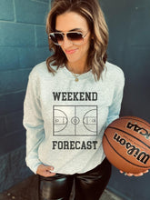 Load image into Gallery viewer, WEEKEND FORECAST BASKETBALL FLEECE SWEATSHIRT