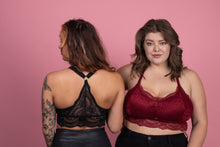 Load image into Gallery viewer, PREORDER: Noelle Racerback Bralette in Black