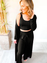 Load image into Gallery viewer, PREORDER: Linden Luxury Lounge Set in Black