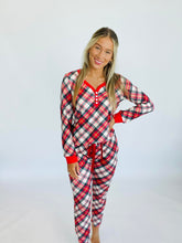 Load image into Gallery viewer, PREORDER: Long Sleeve Holiday Pajamas In Assorted Prints